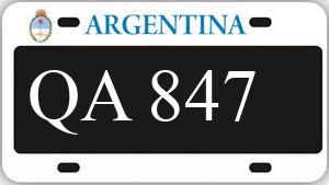Patente AA847QA