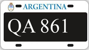 Patente AA861QA