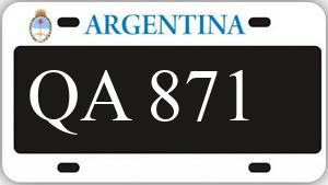 Patente AA871QA