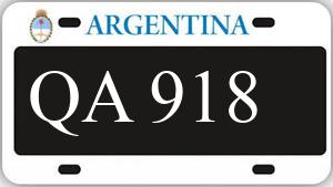 Patente AA918QA