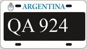 Patente AA924QA