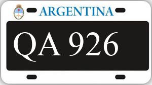 Patente AA926QA