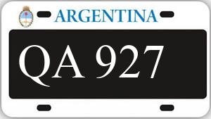 Patente AA927QA
