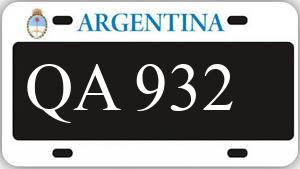 Patente AA932QA
