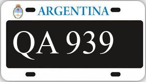 Patente AA939QA