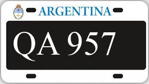 Patente AA957QA