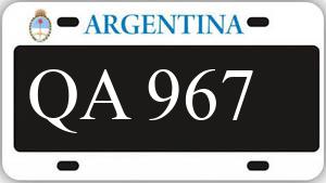 Patente AA967QA
