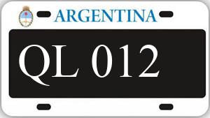 Patente AA012QL