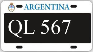 Patente AA567QL