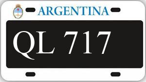 Patente AA717QL
