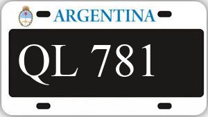 Patente AA781QL