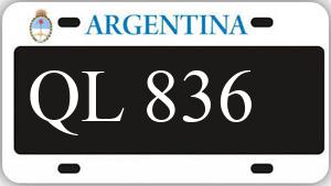 Patente AE836QL