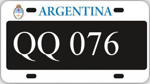 Patente AA076QQ