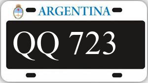 Patente AA723QQ