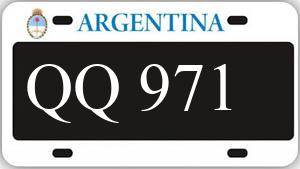 Patente AA971QQ