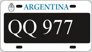 Patente AA977QQ