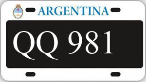 Patente AA981QQ