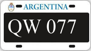 Patente AA077QW