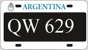 Patente AA629QW