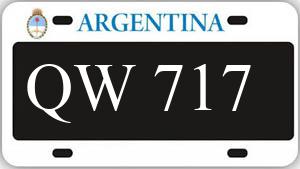 Patente AA717QW