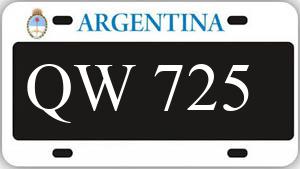 Patente AA725QW