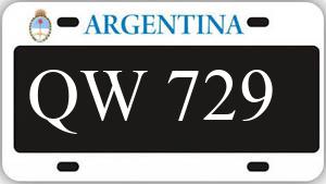 Patente AA729QW