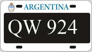 Patente AA924QW