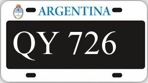 Patente AA726QY