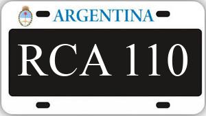Patente RCA110
