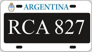 Patente RCA827