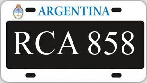 Patente RCA858