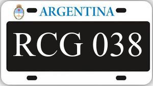 Patente RCG038