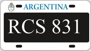 Patente RCS831