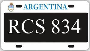 Patente RCS834