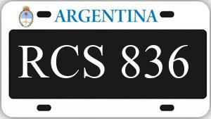 Patente RCS836