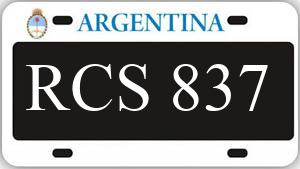Patente RCS837