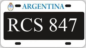 Patente RCS847