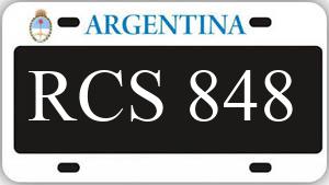 Patente RCS848