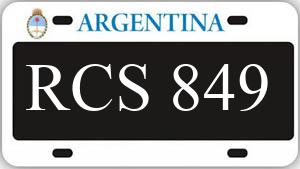 Patente RCS849