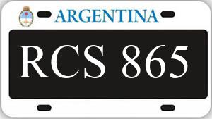 Patente RCS865