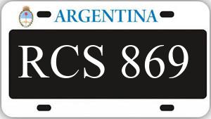 Patente RCS869