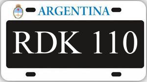 Patente RDK110