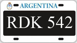Patente RDK542