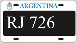 Patente AA726RJ