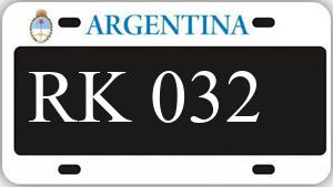 Patente AA032RK