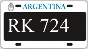 Patente AA724RK