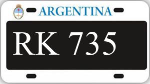 Patente AA735RK