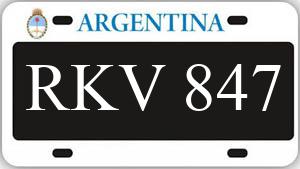 Patente RKV847