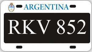 Patente RKV852