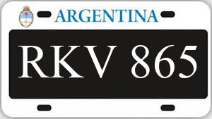 Patente RKV865